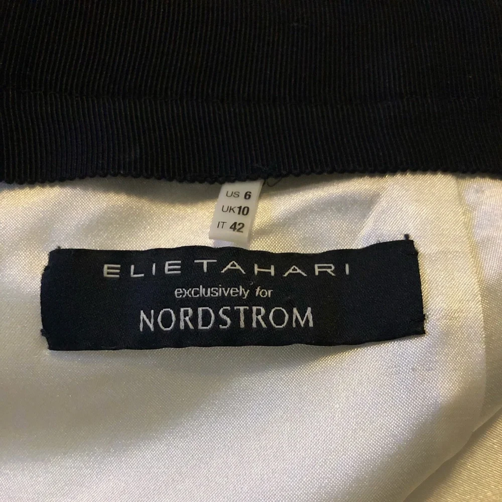 Elie Tahari for Nordstrom Black & White Pencil Skirt - Picture 10 of 16